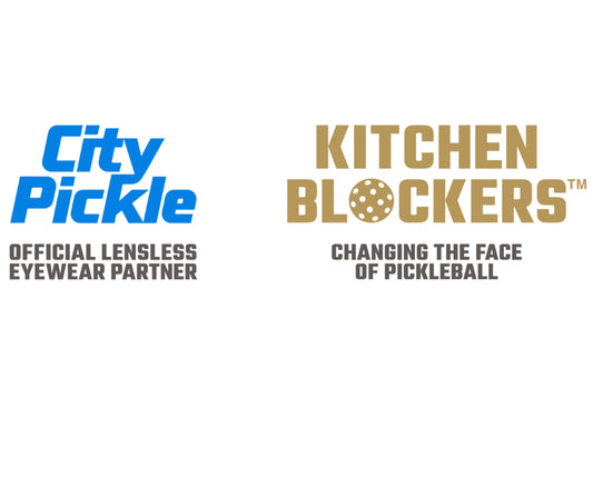 City Pickle Announces Partnership With Kitchen Blockers to be official lensless pickleball eyewear partner