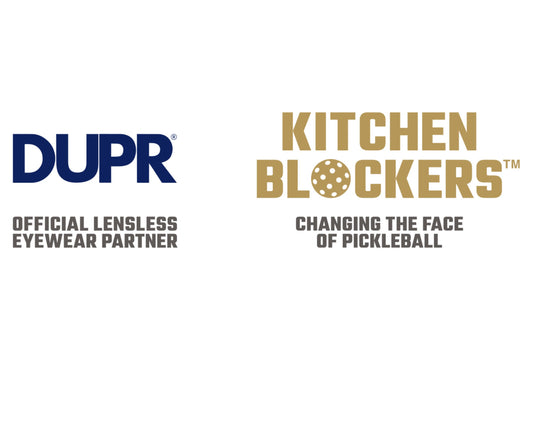DUPR Announces Partnership With Kitchen Blockers to be the official lensless eyewear partner